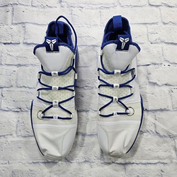 Nike MENS SIZE 18 Kobe A.D. TB White Blue Basketball Athletic Shoes Sneakers main image 7